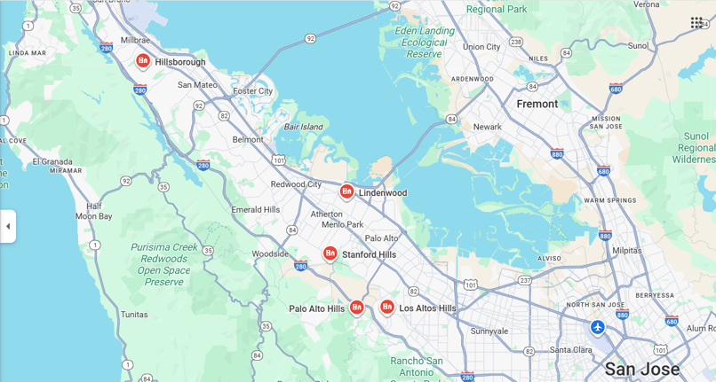 Old Money - Google Map