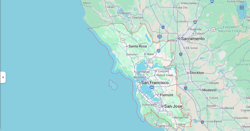 Regular Upscale - Google Map